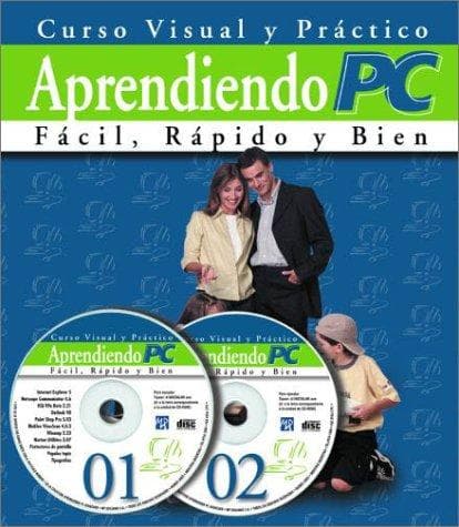 Portada de Curso Visual y Practico de Computacion con 2 CD-ROMS