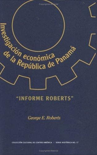Portada de Investigacion economica de la Republica de Panama