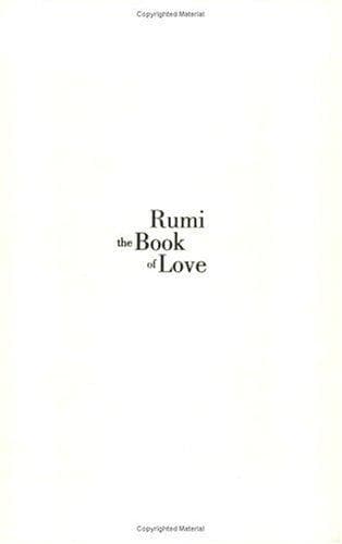 Portada de Rumi: The Book of Love
