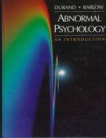 Portada de Abnormal psychology