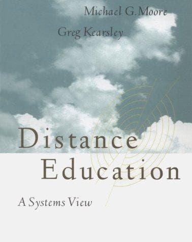 Portada de Distance Education