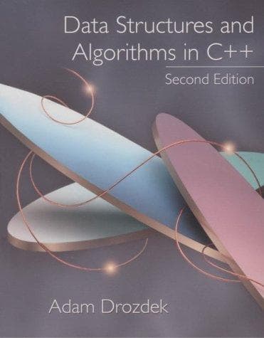 Portada de Data Structures and Algorithms in C++