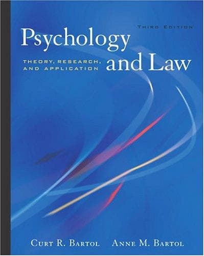 Portada de Psychology and law