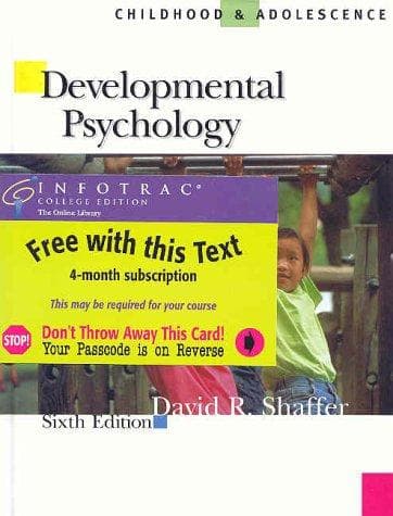 Portada de Developmental psychology
