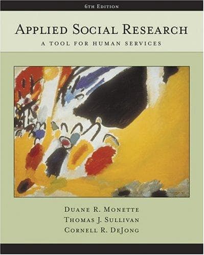 Portada de Applied social research