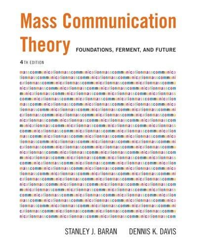Portada de Mass communication theory