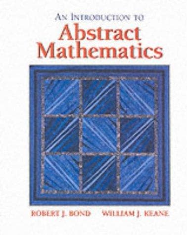 Portada de An introduction to abstract mathematics