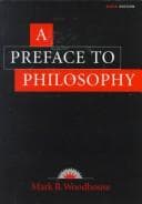 Portada de A preface to philosophy