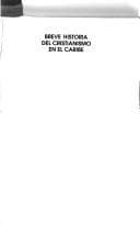 Portada de Breve história del cristianismo en el Caribe