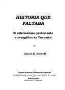 Portada de Historia que faltaba