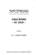 Portada de Sinceridad