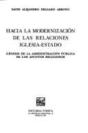 Portada de Hacia la modernización de la relaciones Iglesia-Estado