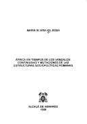 Portada de Africa en tiempos de los vándalos