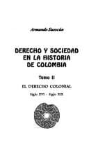 Portada de Derecho y sociedad en la historia de Colombia