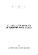 Portada de Canonización y público