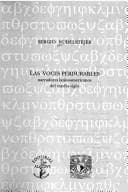 Portada de Las voces perdurables