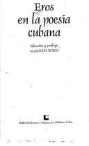 Portada de Eros en la poesía cubana