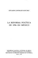 Portada de La reforma política de 1996 en México