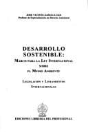 Portada de Desarrollo sostenible