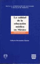 Portada de La calidad de la educación médica en México