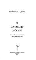 Portada de El sentimiento apócrifo