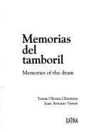 Portada de Memorias del tamboril =