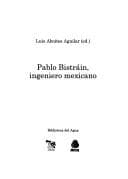 Portada de Pablo Bistráin, ingeniero mexicano