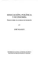 Portada de Educación, política y economía