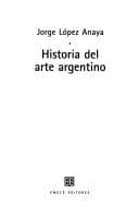 Portada de Historia del arte argentino