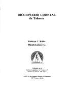 Portada de Diccionario chontal de Tabasco