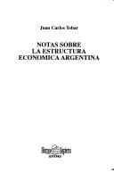 Portada de Notas sobre la estructura económica argentina