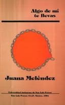 Portada de Algo de mí te llevas