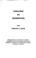 Portada de Litigando en Washington