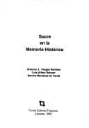 Portada de Sucre en la memoria histórica