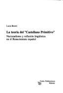 Portada de La teoría del "Castellano Primitivo"