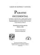 Portada de Parayso occidental