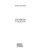 Portada de Zacatecas