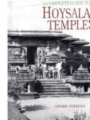 Portada de A complete guide to Hoysaḷa temples