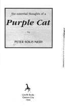 Portada de The essential thoughts of a purple cat