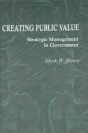 Portada de Creating public value