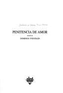 Portada de Penitencia de amor