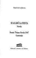 Portada de Se acabó la fiesta