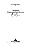 Portada de Literatura hispanoamericana colonial