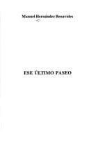 Portada de Ese último paseo