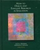 Portada de How to design and evaluate research in education