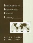 Portada de Introduction to international political economy