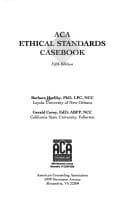 Portada de ACA ethical standards casebook