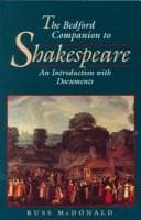Portada de The Bedford companion to Shakespeare