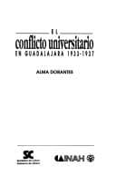 Portada de El conflicto universitario en Guadalajara, 1933-1937