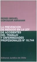 Portada de La prevención de riesgos en la ley de accidentes del trabajo y enfermedades profesionales no. 16.744